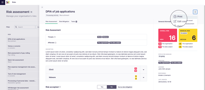 Tasks, Risks & Multiple Frameworks (Product update - January 2024) ENG - Risk