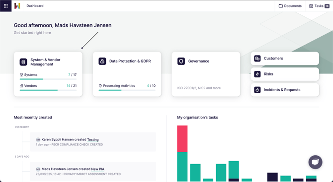 A step-by-step guide to mapping Vendors ENG - Dashboard