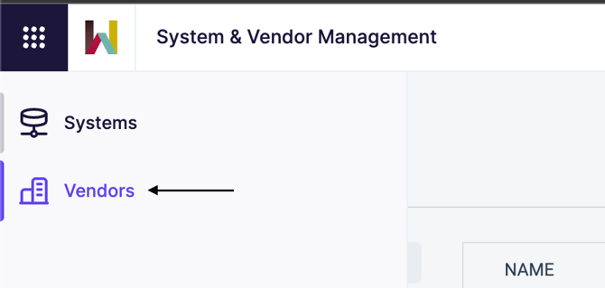 A step-by-step guide to mapping Vendors ENG - Vendors navigation