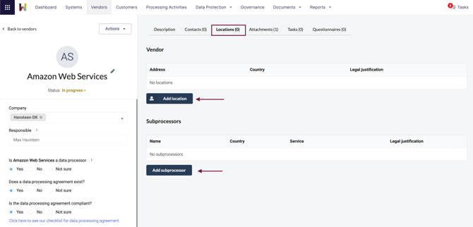 Mapping Third Country Transfers ENG - add subprocessor